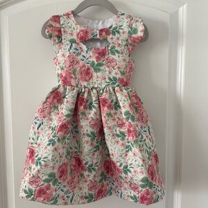 Bonnie Jean Floral Dress, 2T